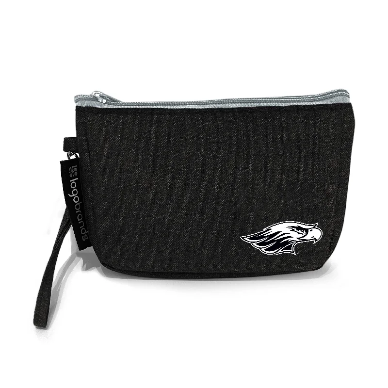 Warm Headgear for Ski and Snowboard Trips-Wisconsin Whitewater Crosshatch Wristlet