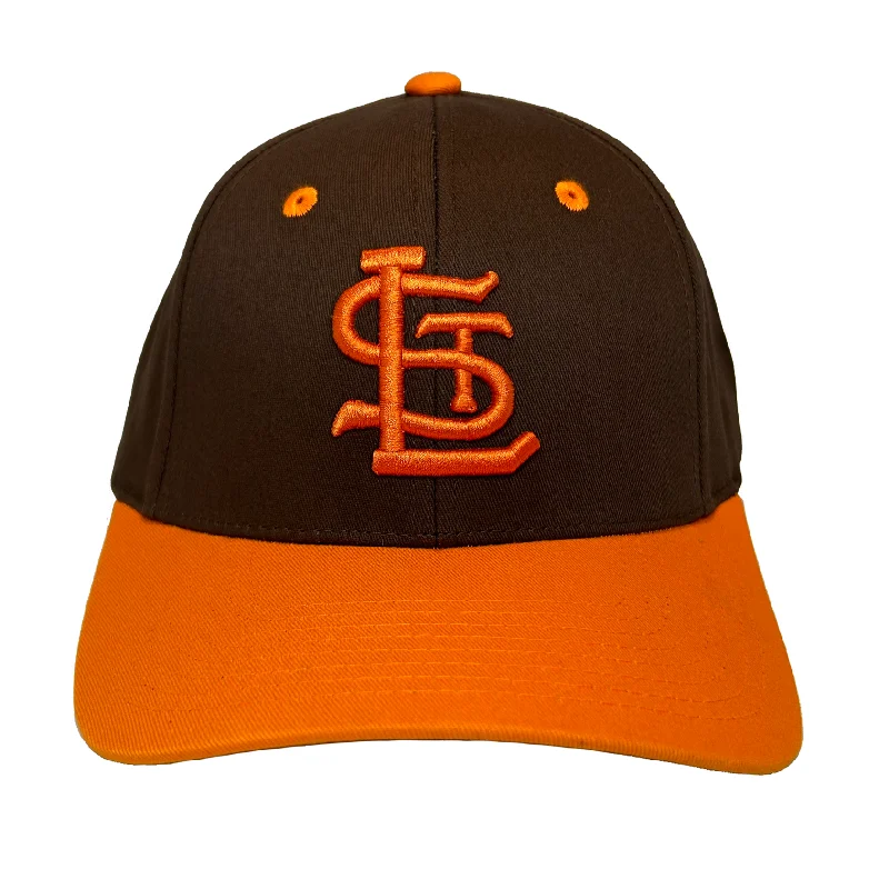 Classic Brimmed Hats for Sun Protection-St Louis Browns Flex Hat