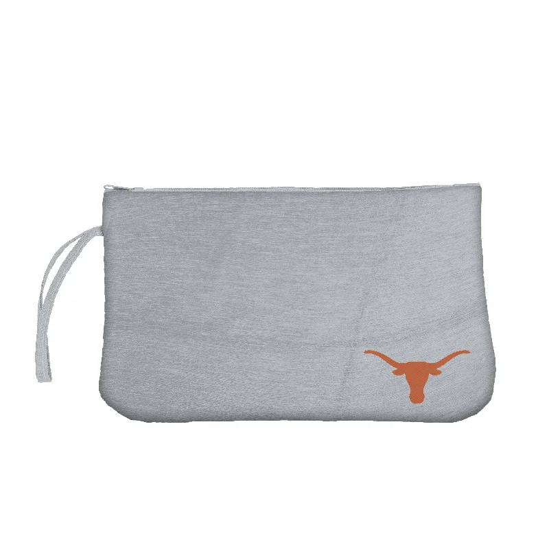 High-Quality Performance Hats for Athletes-Texas Gray Crosshatch Wristlet