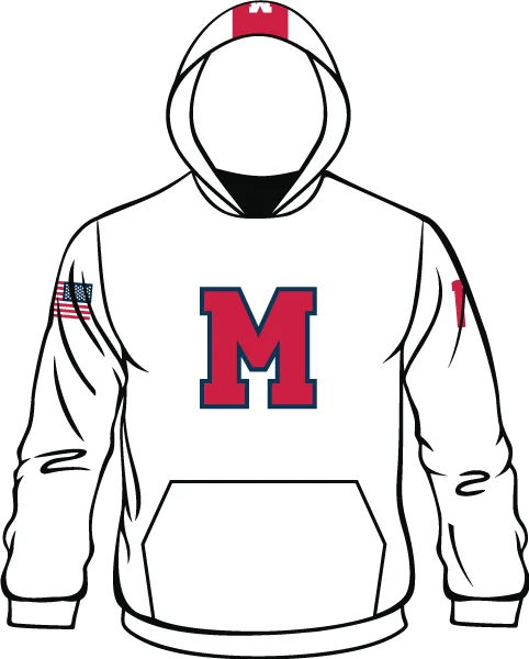 Quick-Drying Hoodies for Active Lifestyles-MANALAPAN HS BASKETBALL Sublimated Hoodie