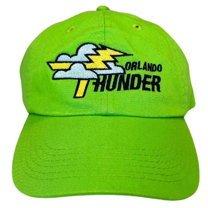 Relaxed Cotton Caps for Hot Days-Orlando Thunder Unstructured Hat