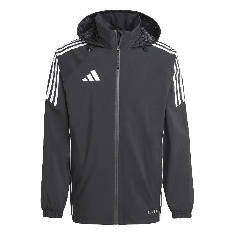 Thermal Jackets for Cold Weather Protection-Adidas Tiro 24 Rain Jacket