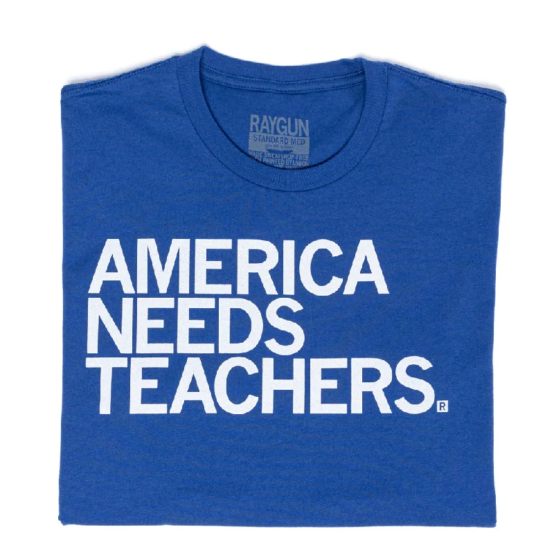 High-Quality Cotton T-Shirt for Ultimate Comfort-America Needs Teachers