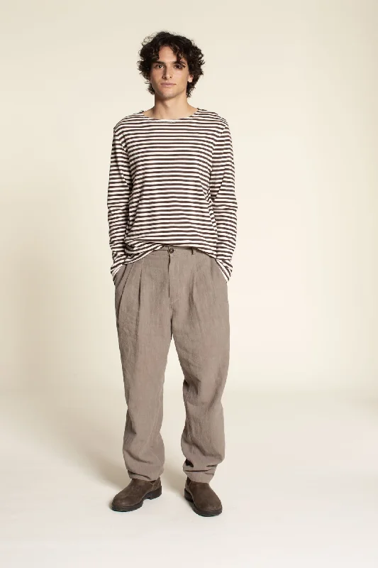 Relaxed Fit Cotton Pants for Comfort-Wardrobe by Me Men's Cocoon Pants