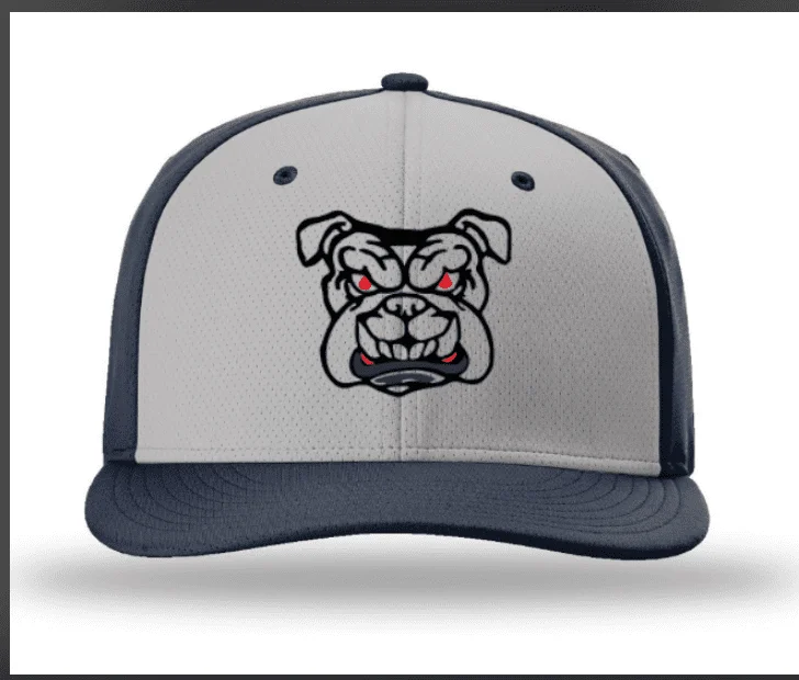 Warm and Fuzzy Hats for Cold Weather-Monmouth Bulldogs Baseball Embroidered Hat MANDATORY ITEM