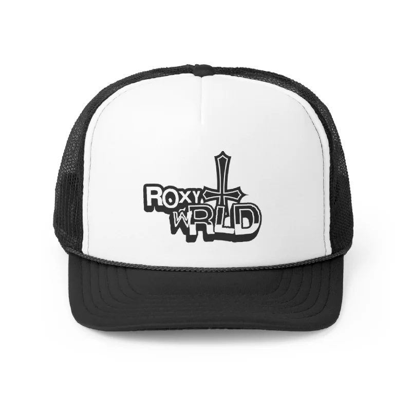 Cool Graphic Hats for Street Style-Roxy Wrld Trucker Caps