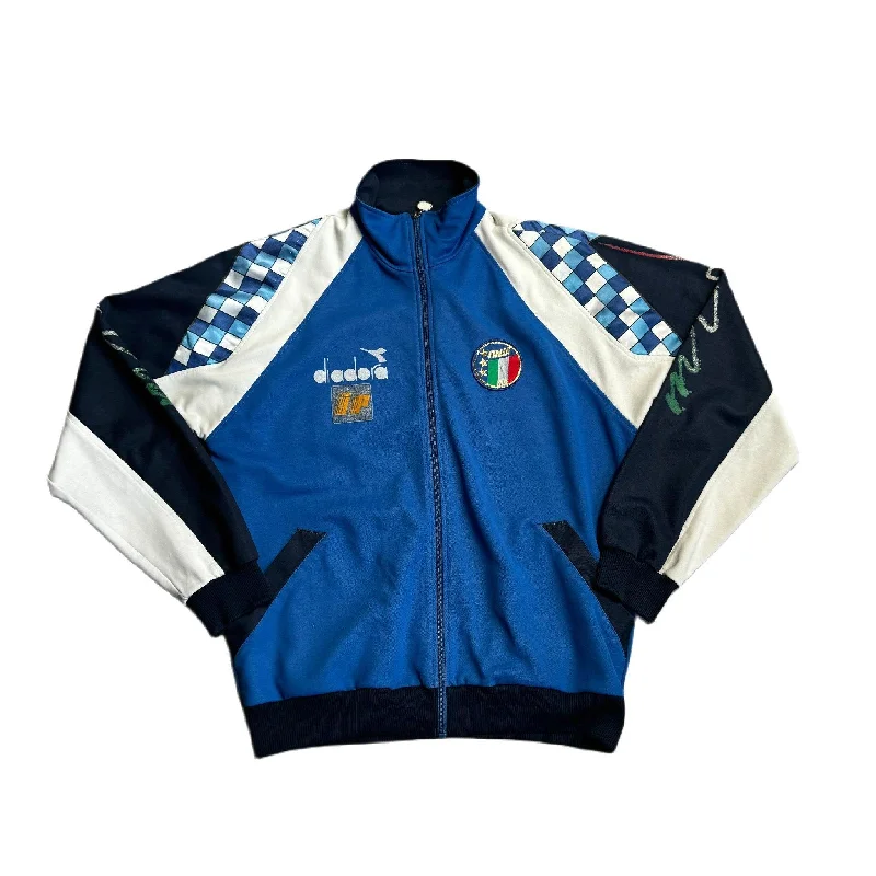 Stylish Oversized Jackets for Statement Looks-1990 Italy Track Jacket - L