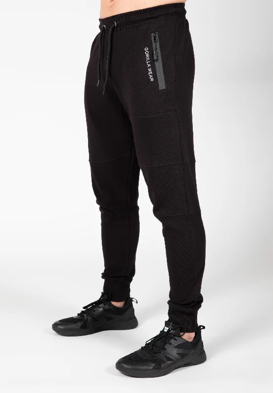 Casual Utility Pants for Everyday Comfort-Newark Sweatpants - Black