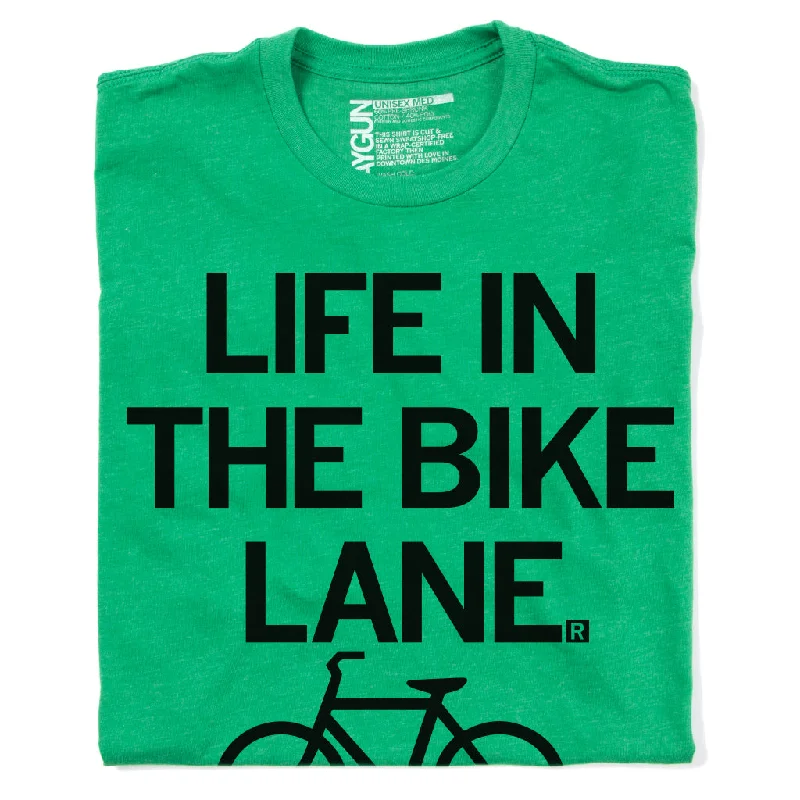 T-Shirt with Custom Logo for Team Events-Life In The Bike Lane