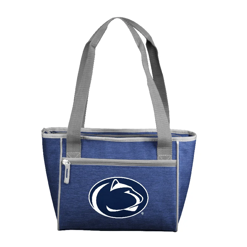 Classic Fedora Hats for Timeless Style-Penn State Crosshatch 16 Can Cooler Tote