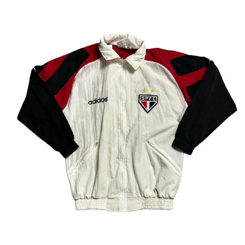 Custom Hooded Jackets for Groups and Teams-Vintage 90s Sao Paulo Jacket - L