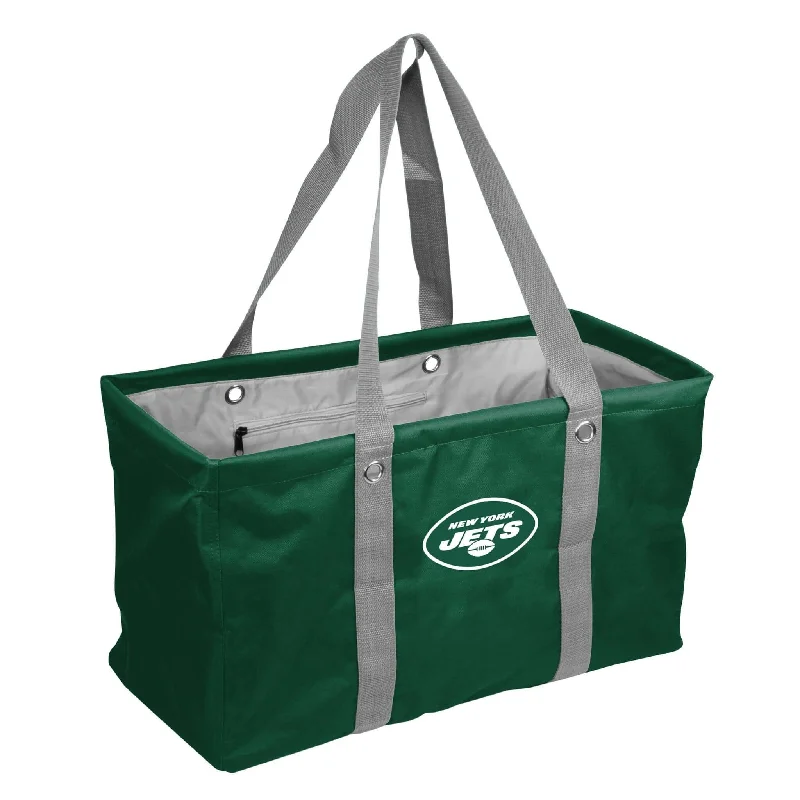 Warm and Cozy Beanies for Skiing-New York Jets Crosshatch Picnic Caddy