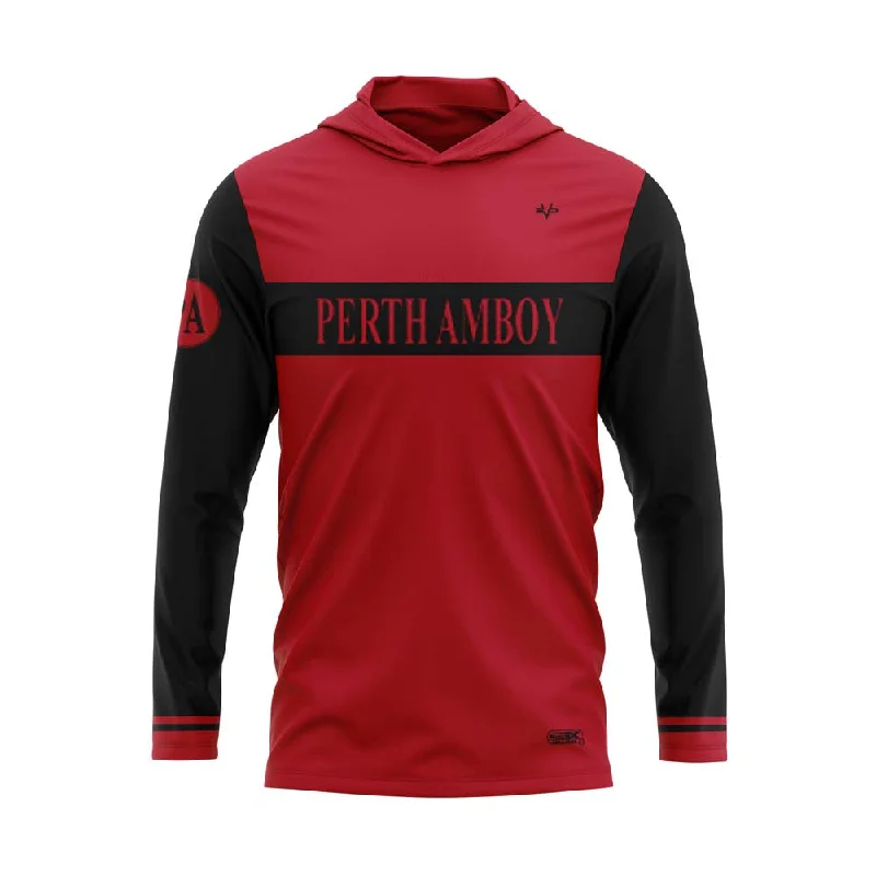 Breathable Hoodies for Warm-Weather Activities-PERTH AMBOY WRESTLING LIGHTWEIGHT HOODIE