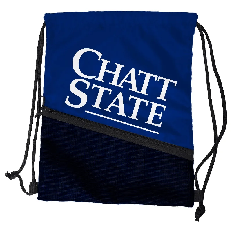 Custom Monogrammed Hats for Special Gifts-Chattanooga State Technical CC Tilt Backsack