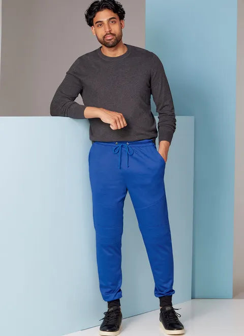 Soft Drawstring Pants for Casual Days-Vogue Men's Pants/Joggers V1854