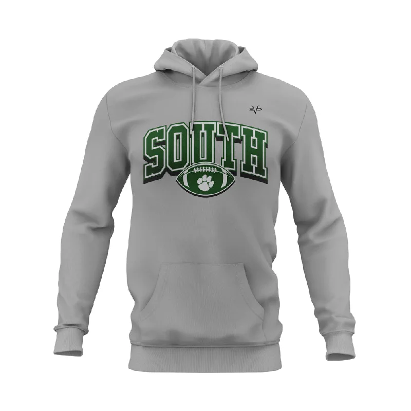 Comfortable Hoodies for Everyday Wear-SOUTH PLAINFIELD TIGERS Sublimated Hoodie Grey