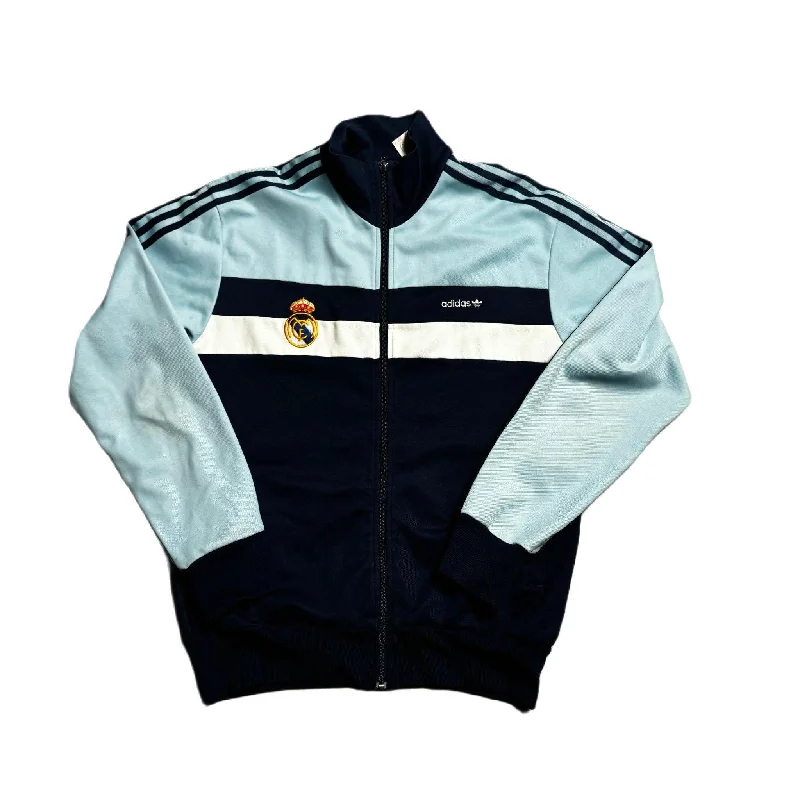 Eco-Friendly Jackets Made from Sustainable Materials-Vintage 90s Real Madrid Jacket - L