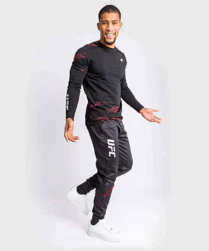 Custom Embroidered Pants for Unique Gifts-UFC Venum Authentic Fight Week 2.0 Sweatpants - Black/Red