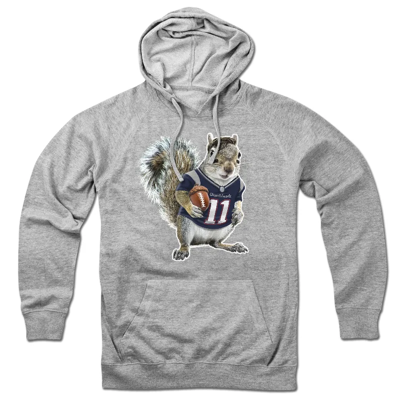 Full Zip Hoodies for Versatile Style-New England Squirrelman Hoodie