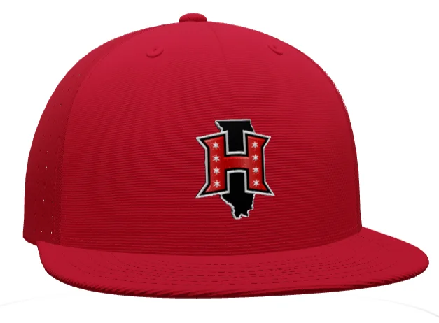 Designer Hats for Luxury Fashion-REDHAWKS EMBROIDERED HAT