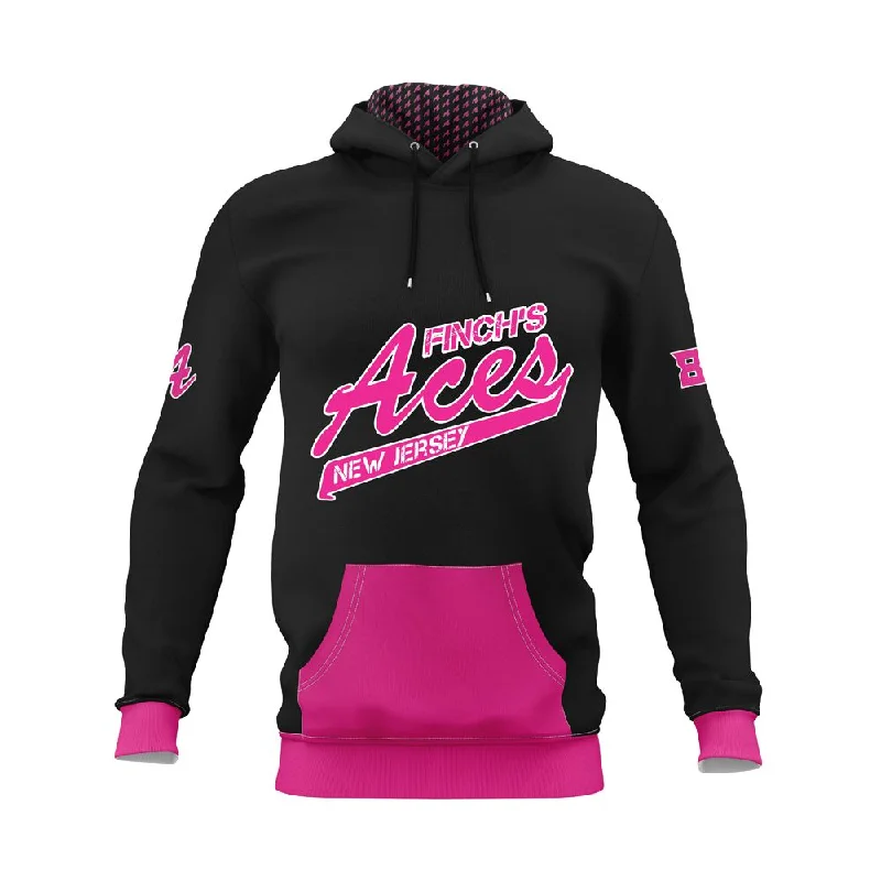 Soft Cotton Hoodies for All-Day Wear-ACES Softball Sublimated Hoodie