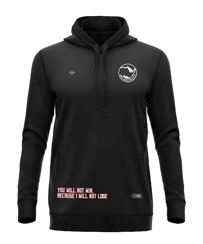 Colorful Hoodies for Bold Style-RHINO WRESTLING HOODIE (WITH NAME)