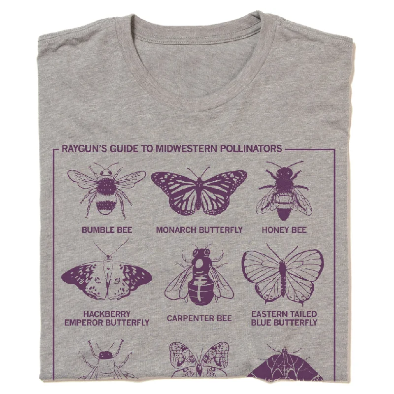 Vintage-Inspired T-Shirt for Classic Looks-Midwestern Pollinators