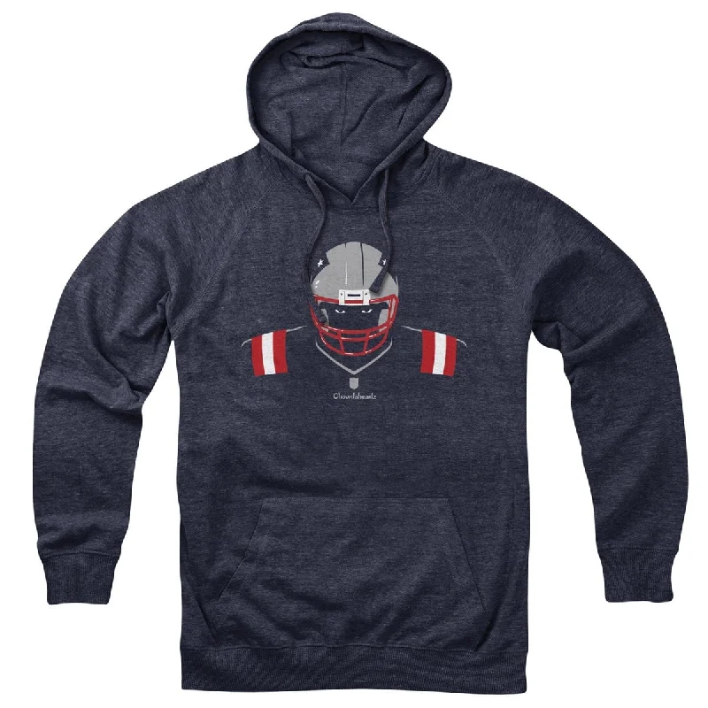 Long Sleeve Hoodies for Extra Coverage-New England Staredown Silhouette Hoodie