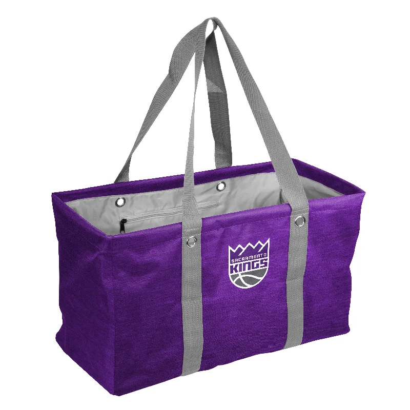 Custom Hats for Group Events or Teams-Sacramento Kings Crosshatch Picnic Caddy