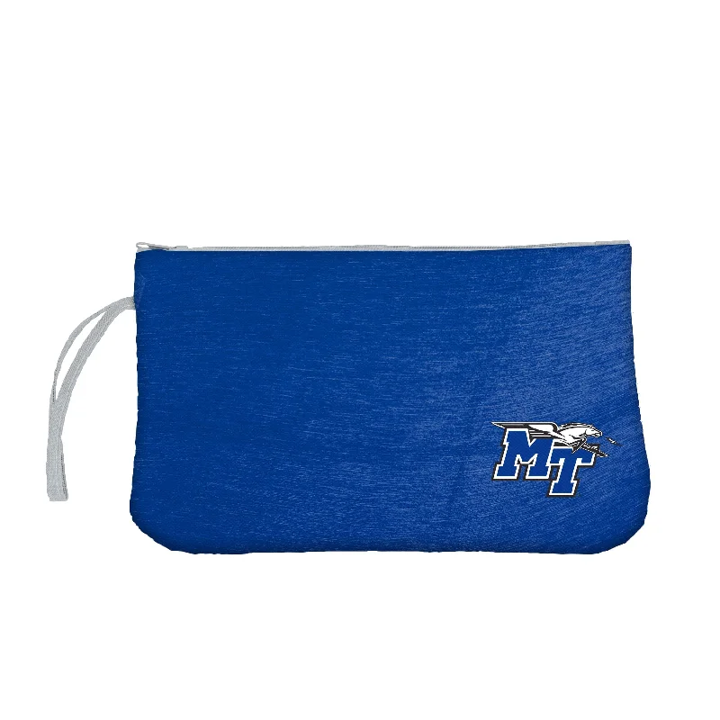 Personalized Snapback Hats for Events-MTSU Crosshatch Wristlet