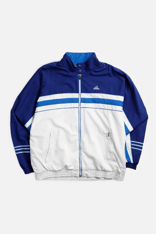 Vintage Bomber Jackets for Retro Vibes-Vintage Adidas Windbreaker Jacket - M