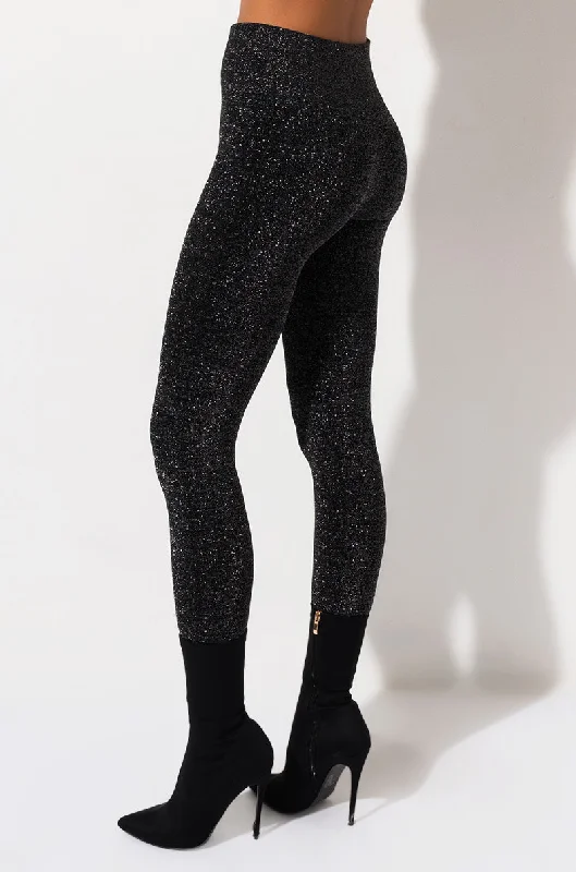 Comfortable Jogging Pants for Fitness-NEW YORK SHINY LEGGING PANTS