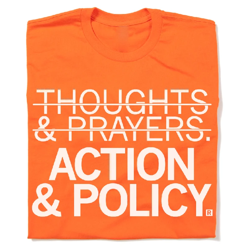 Custom Designed T-Shirt for Personal Style-Action & Policy