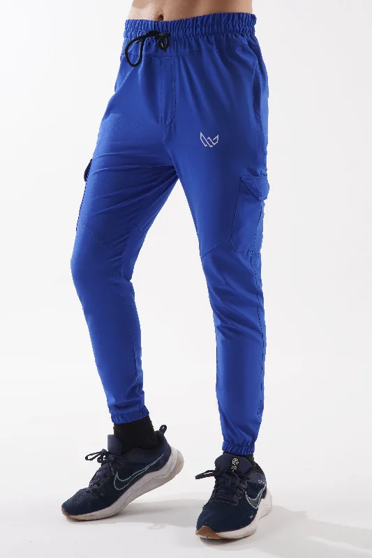 Comfortable Jogging Pants for Fitness-Cargo Pro pants - Royal