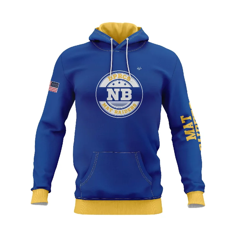 Warm and Insulated Hoodies for Winter Sports-MAT RAIDER NB PULL OVER HOODIE