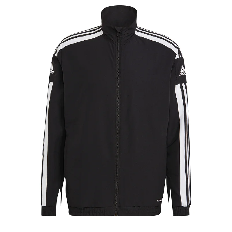 Classic Double-Breasted Jackets for Formal Events-Adidas Squadra 21 Presentation Jacket