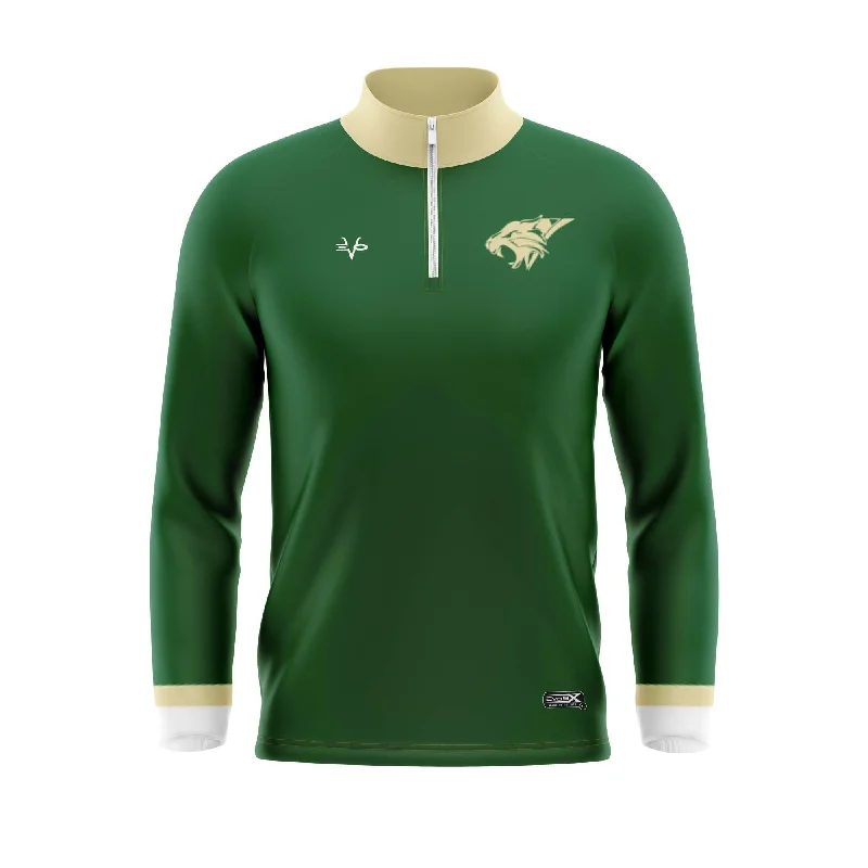 Insulated Jackets for Cold Temperatures-PINELANDS WILDCATS 1/4 ZIP JACKET