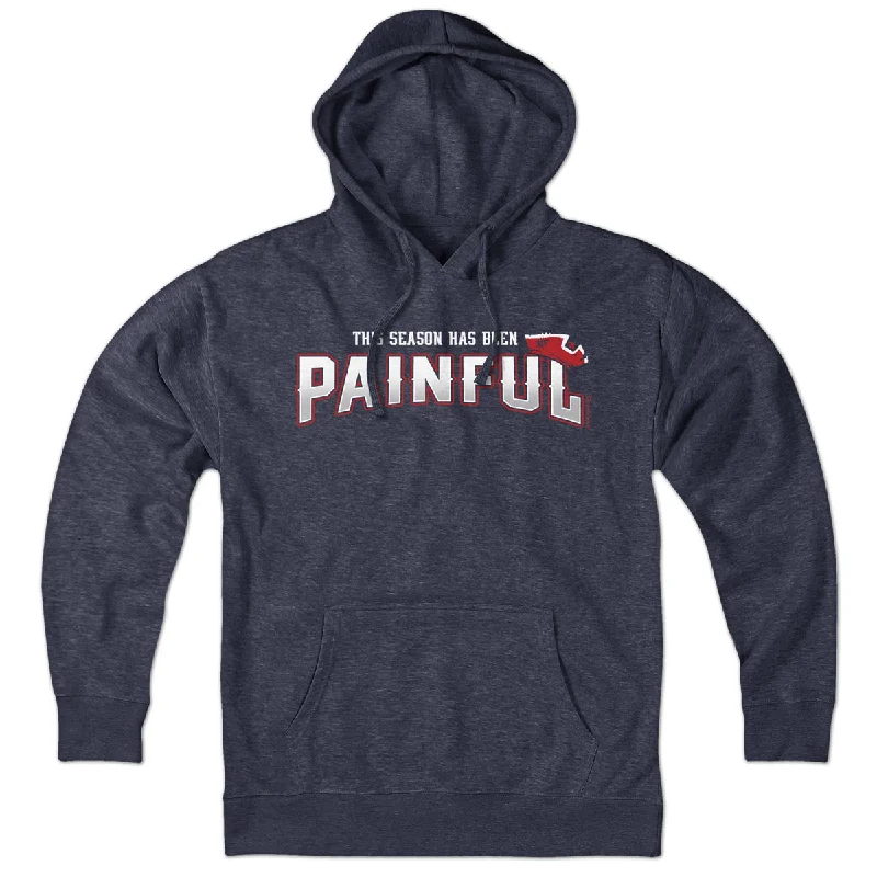 Adjustable Fit Hoodies for Personalized Comfort-Painful Season New England Football Hoodie