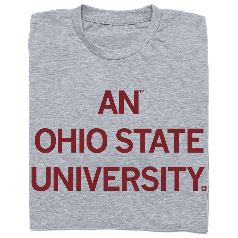 Soft T-Shirt with Printed Designs for Fashionistas-An Ohio State University