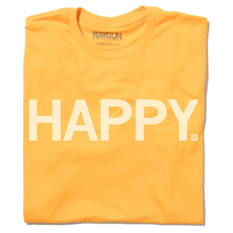 Slim Fit T-Shirt for Modern Look-Happy