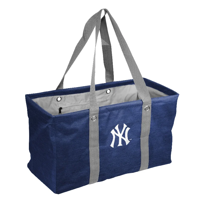 Custom Trucker Caps for Branding-New York Yankees Crosshatch Picnic Caddy