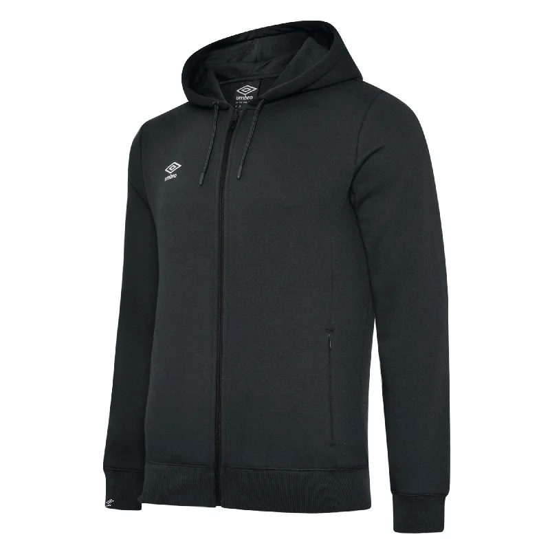 Full Sleeve Hoodies for Maximum Warmth-Umbro Club Leisure Full Zip Hoodie