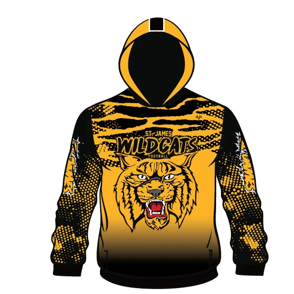 High-Quality Hoodies for Outdoor Adventures-ST JAMES WILDCATS HOODIE