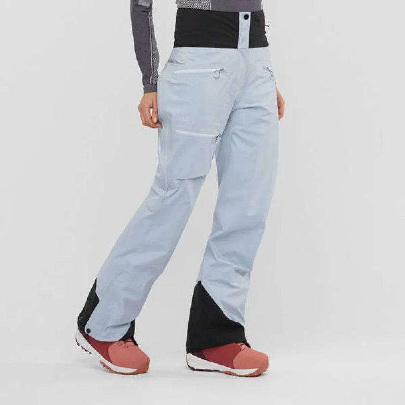 High-Quality Joggers for Comfort and Style-Salomon Outpeak Snowboard Womens Pants - Blue