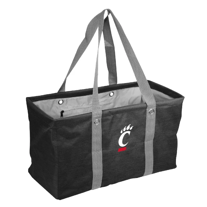 Custom Embroidered Baseball Hats for Teams-Cincinnati Crosshatch Picnic Caddy