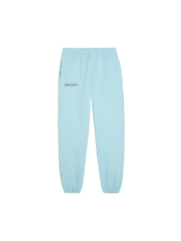 Custom Embroidered Pants for Unique Gifts-Mens 365 Heavyweight Track Pants—celestial blue