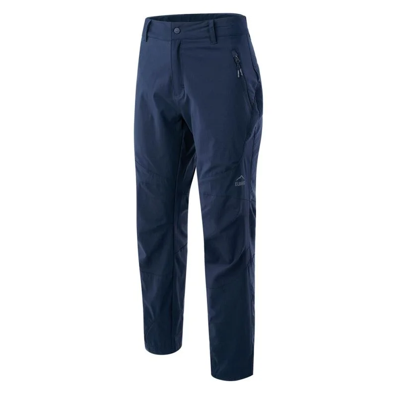 Slim-Fit Black Pants for Office Looks-Elbrus Mens Gaude Pants - Navy