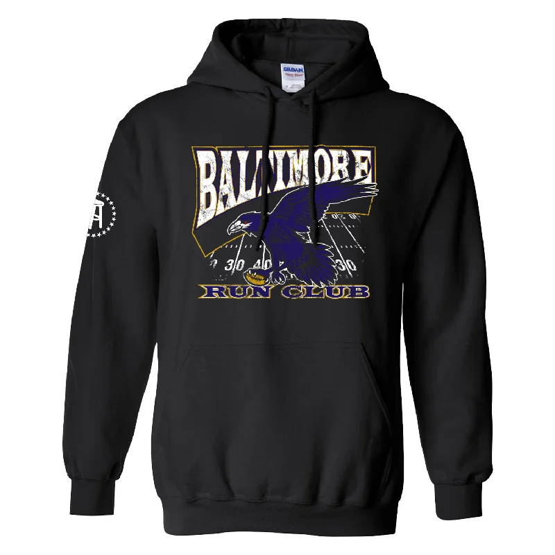 Luxury Hoodies for Premium Comfort-Baltimore Run Club Hoodie