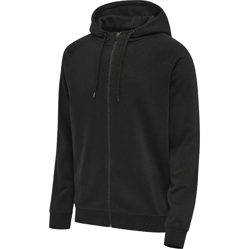 Athletic Fit Hoodies for Training Sessions-Hummel Hmlred Classic Zip Hoodie