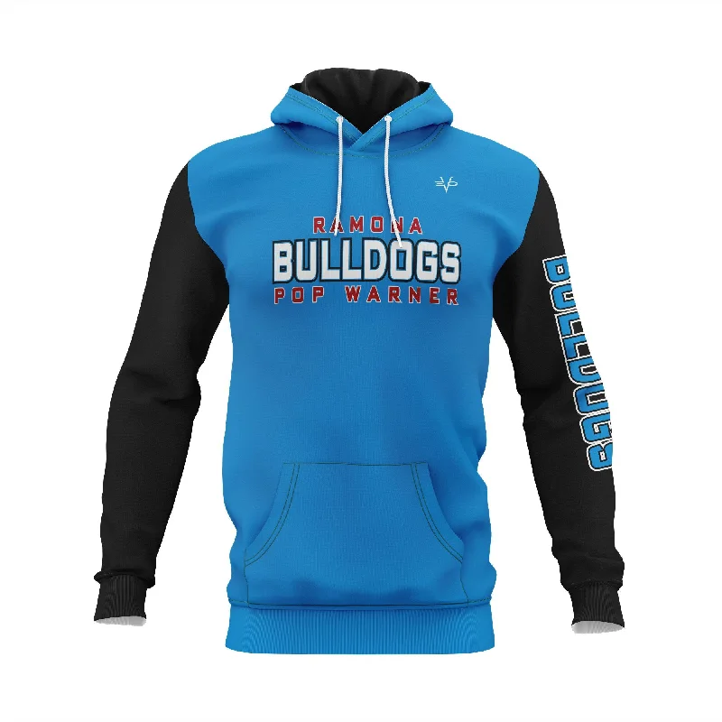 Graphic Hoodie Sweatshirts for Bold Fashion-Ramona Bulldogs Kangaroo Hoodie